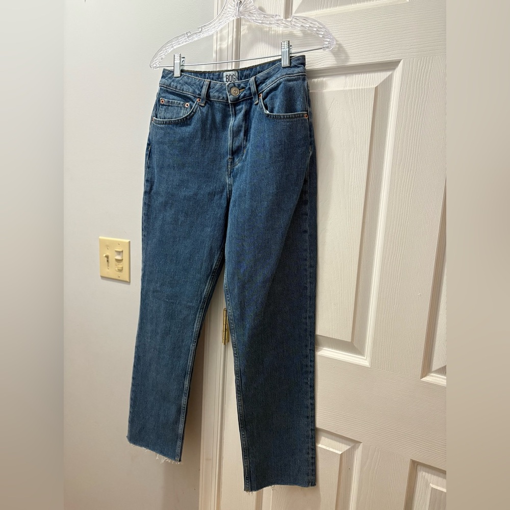 BDG Urban Outfitters Dillon Jeans Raw Hem Size 28x32 NWOT